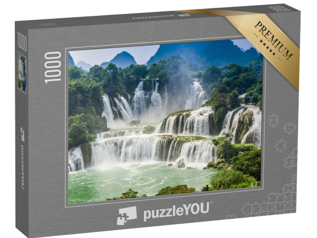 puzzle 1000 dílků „Detianské vodopády ve Vietnamu a Číně“