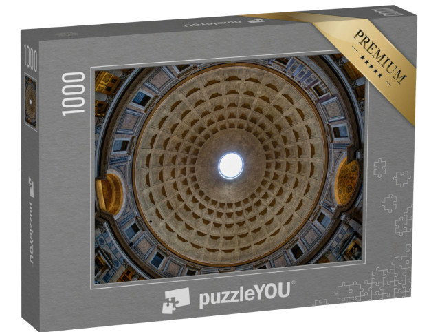puzzle 1000 dílků „Strop Pantheonu v Římě“