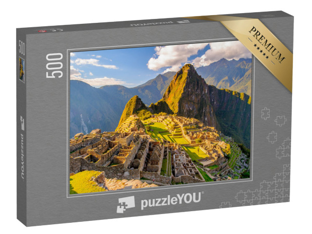 puzzle 500 dílků „Peru, Jižní Amerika: Machu Picchu, světové dědictví UNESCO“