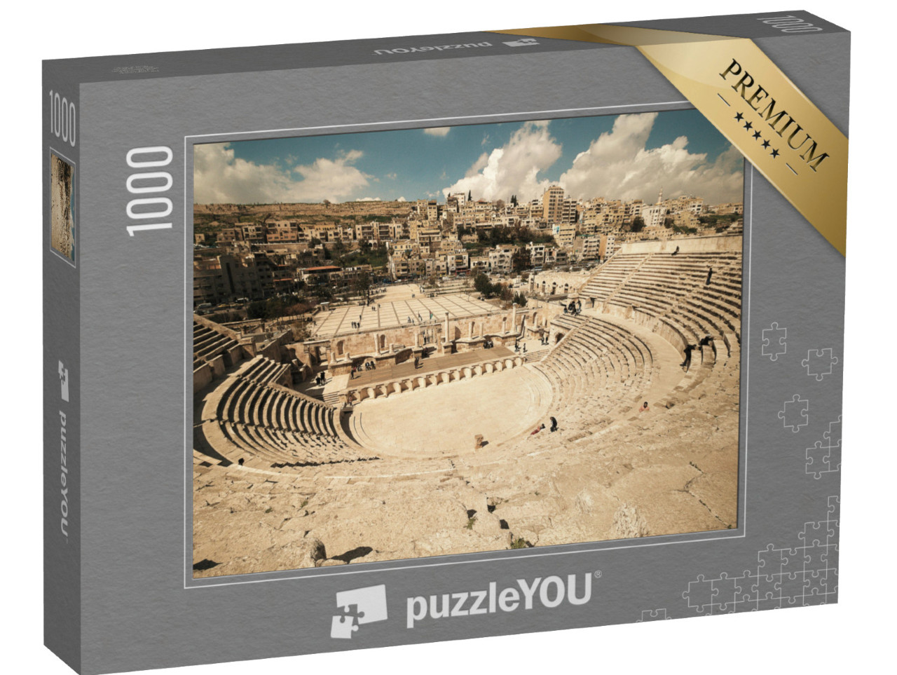 puzzle 1000 dílků „Ammán, hlavní město Jordánska“