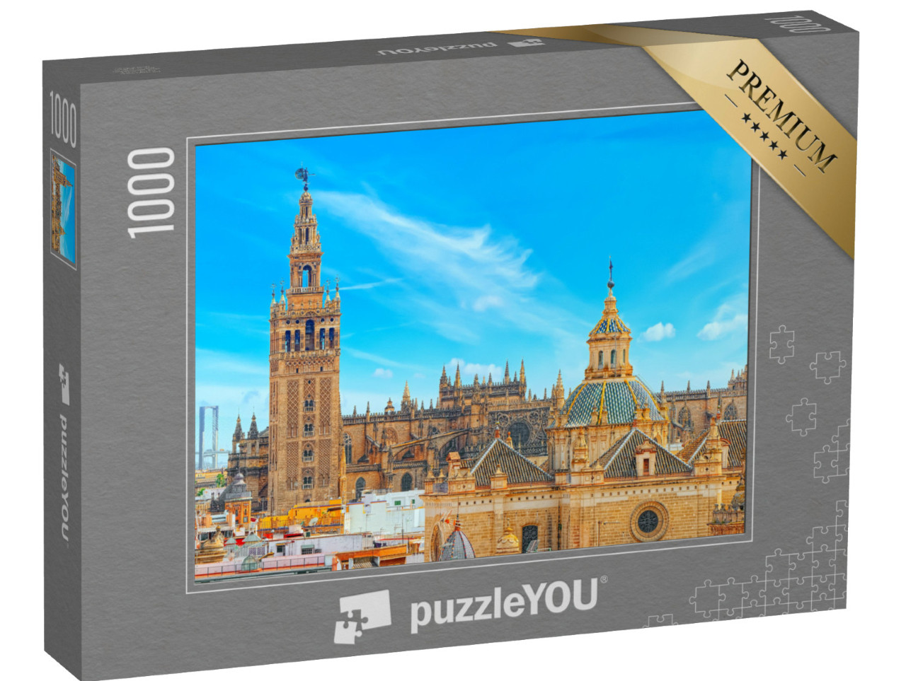 puzzle 1000 dílků „Katedrála v Seville, Španělsko“