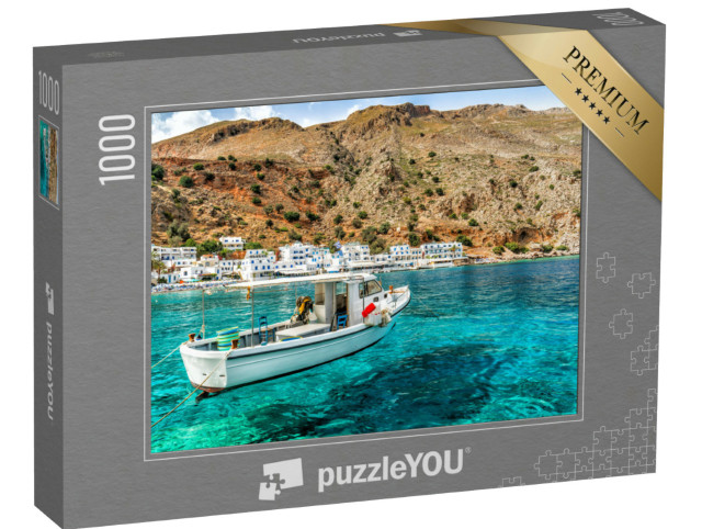 puzzle 1000 dílků „Louto, Kréta, Řecko“