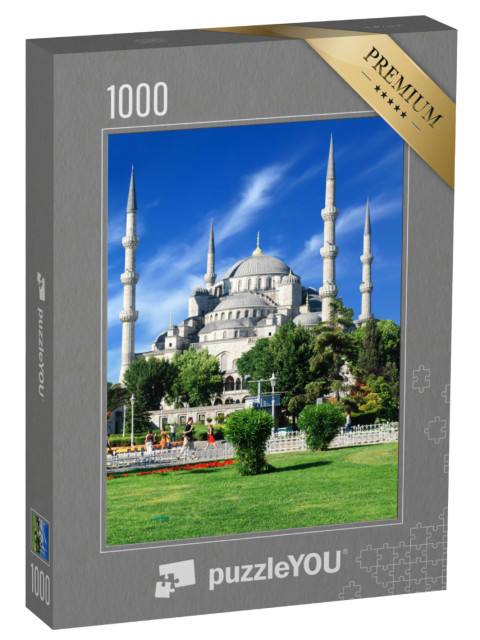 puzzle 1000 dílků „Modrá mešita v Istanbulu, Turecko“