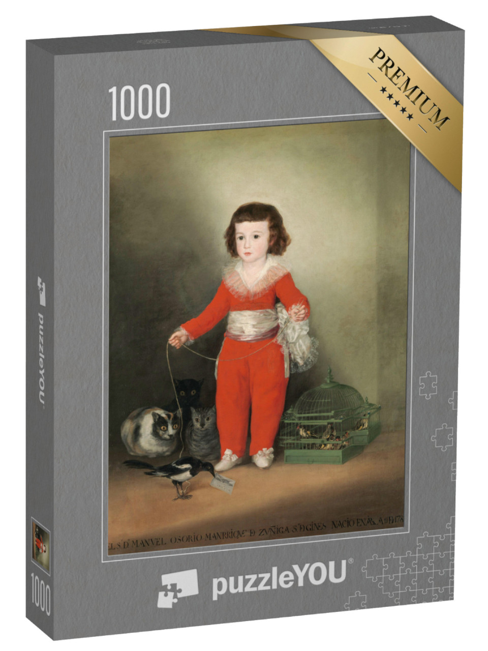 puzzle 1000 dílků „Francisco de Goya - Manuel Osorio Manrique de Zuniga“