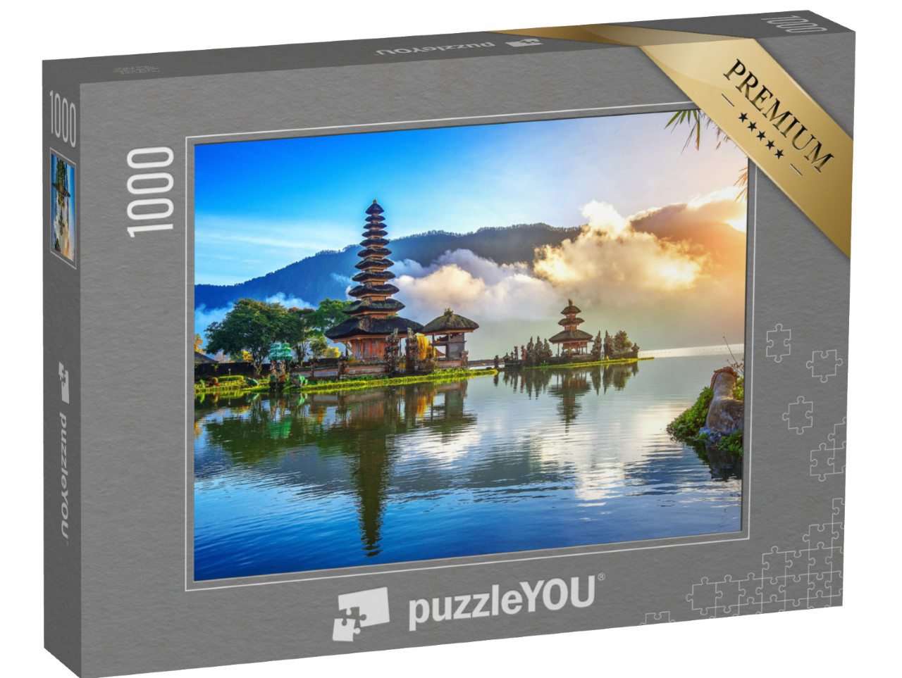 puzzle 1000 dílků „Slavný chrám na Bali, Indonésie“