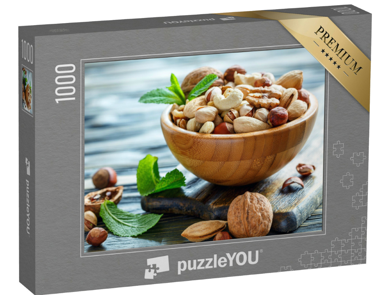 puzzle 1000 dílků „Smíšené ořechy“