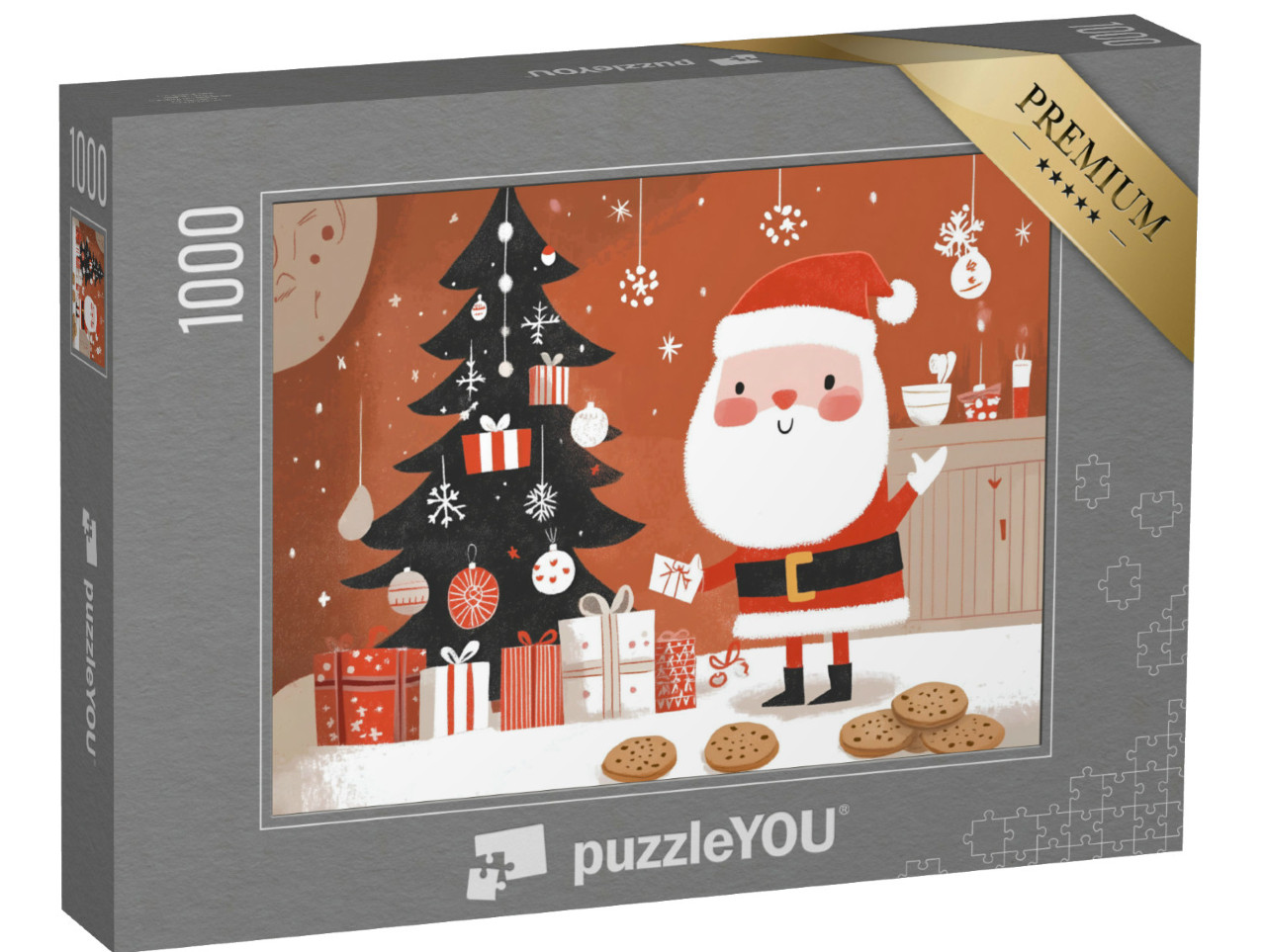 puzzle 1000 dílků „Sladký Ježíšek rozdává dárky“