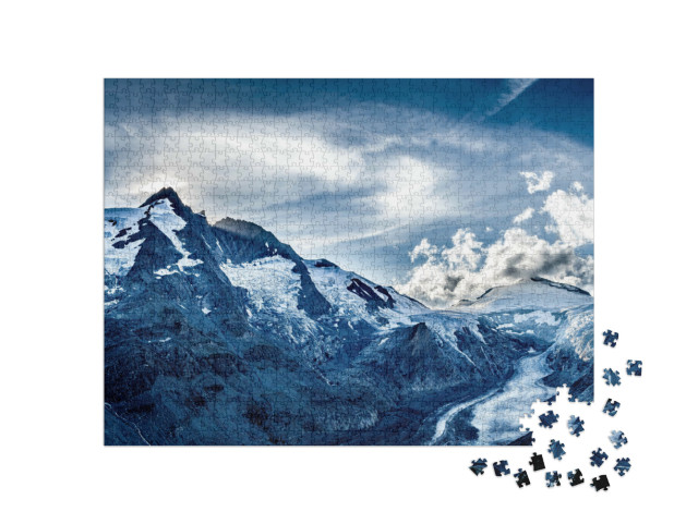 puzzle 1000 dílků „Národní park Vysoké Taury s Großglocknerem, Rakousko“