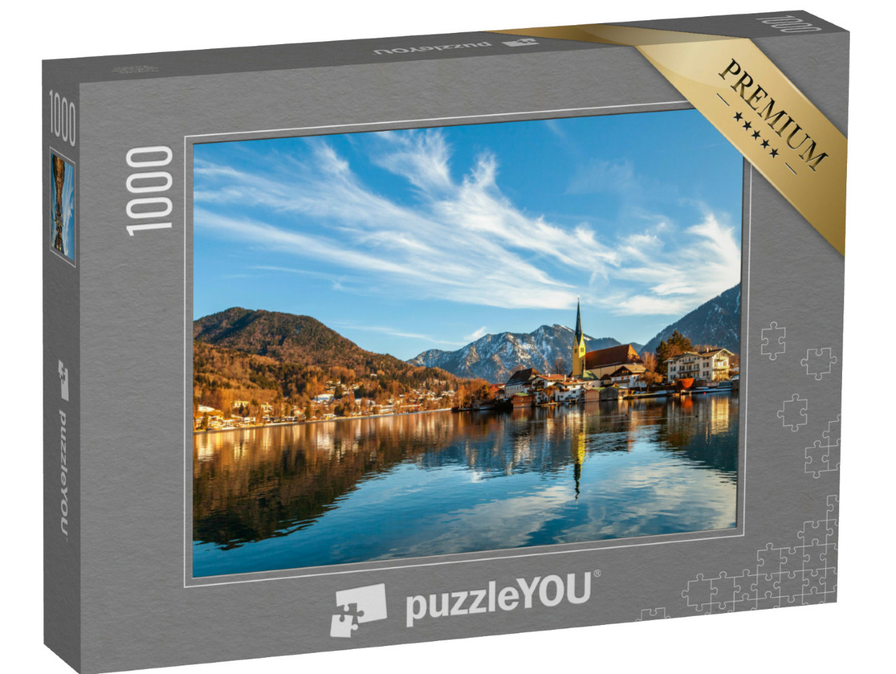 puzzle 1000 dílků „Rottach Egern am Tegernsee, Německo“