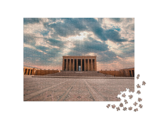 puzzle 1000 dílků „Anitkabir - Atatürkovo mauzoleum, Ankara, Turecko“