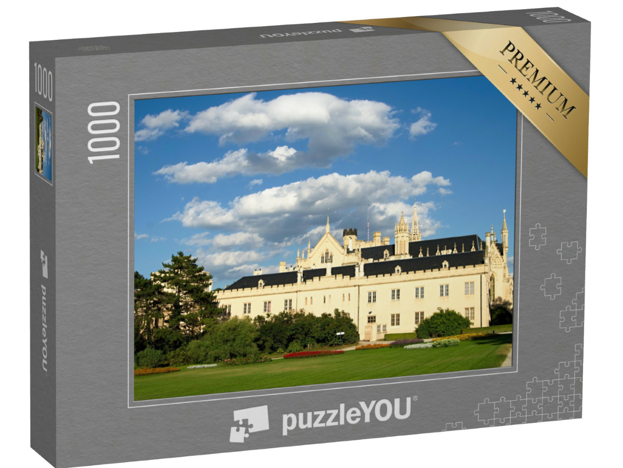 puzzle 1000 dílků „Zámek Lednice, Česká republika“