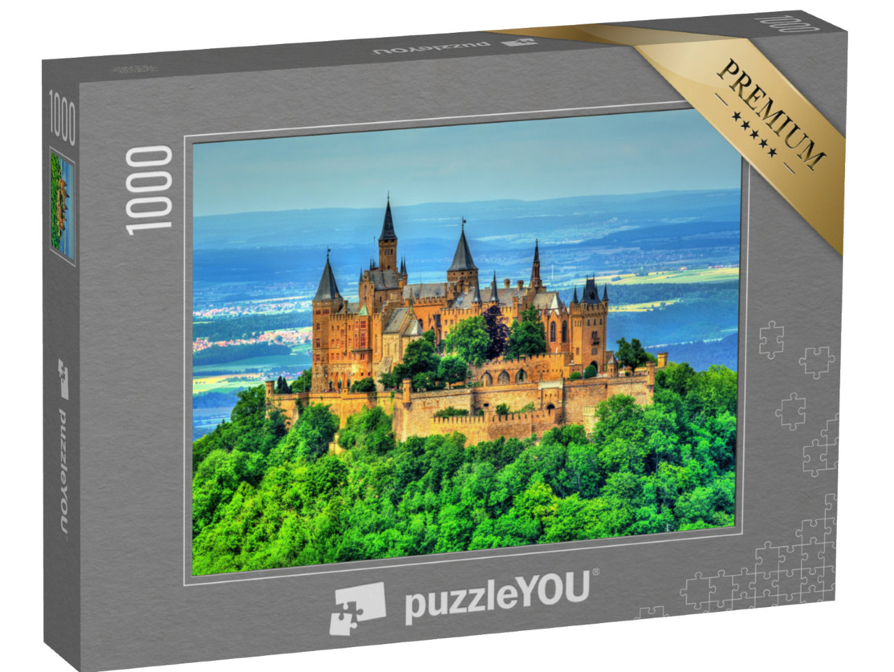 puzzle 1000 dílků „Zámek Hohenzollern ve Švábském Albu“