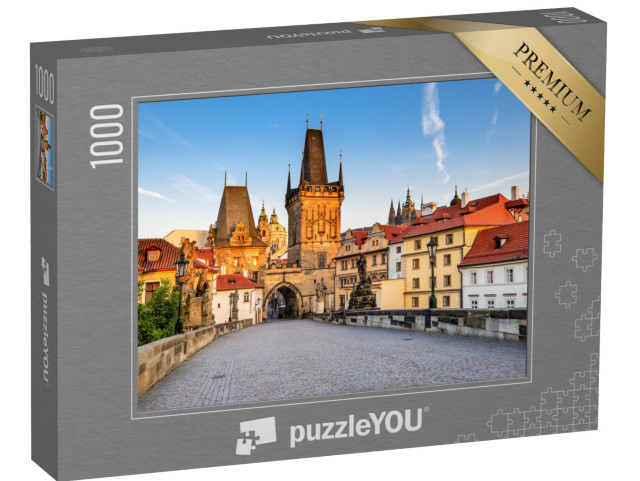 puzzle 1000 dílků „Praha, Česká republika: Karlův most přes Vltavu“