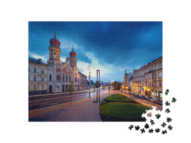 puzzle 1000 dílků „Plzeň Česká republika“