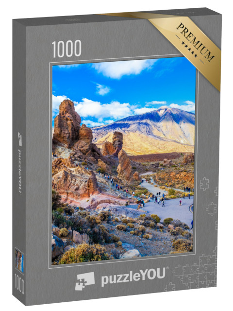 puzzle 1000 dílků „Hora Teide a Garcia Stone, Tenerife, Španělsko“