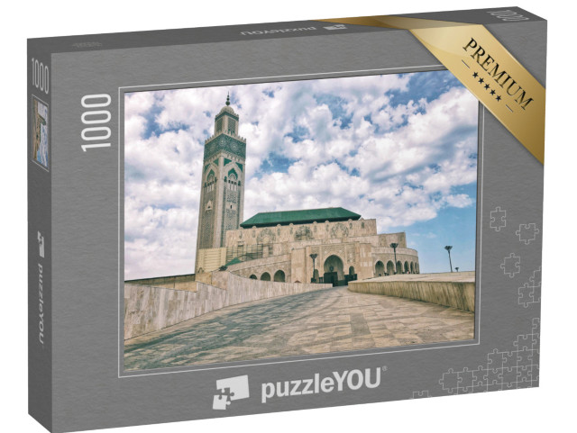 puzzle 1000 dílků „Mešita Hasana II. v Casablance, Maroko“