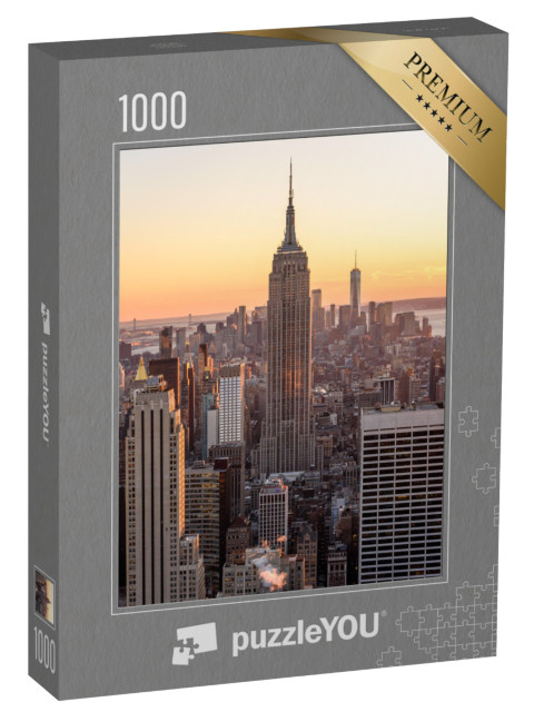 puzzle 1000 dílků „Empire State Building, New York, USA“