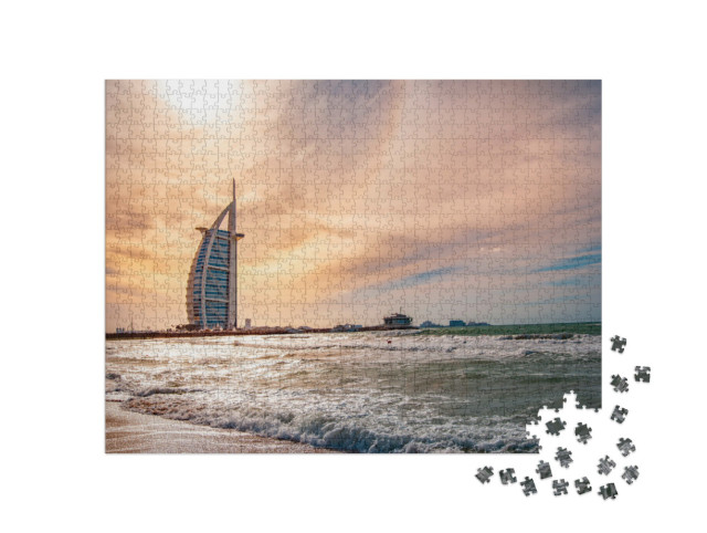 puzzle 1000 dílků „Dubaj, Spojené arabské emiráty“
