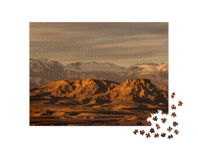 puzzle 1000 dílků „Pohoří Atlas“