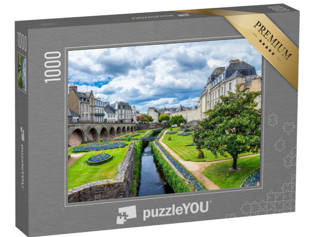 puzzle 1000 dílků „Vannes, středověké město v Bretani, Francie“