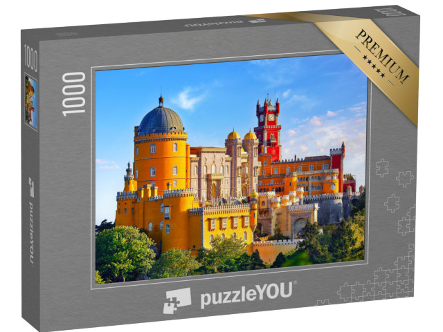 puzzle 1000 dílků „Palácio Nacional da Pena v Sintře, Portugalsko“