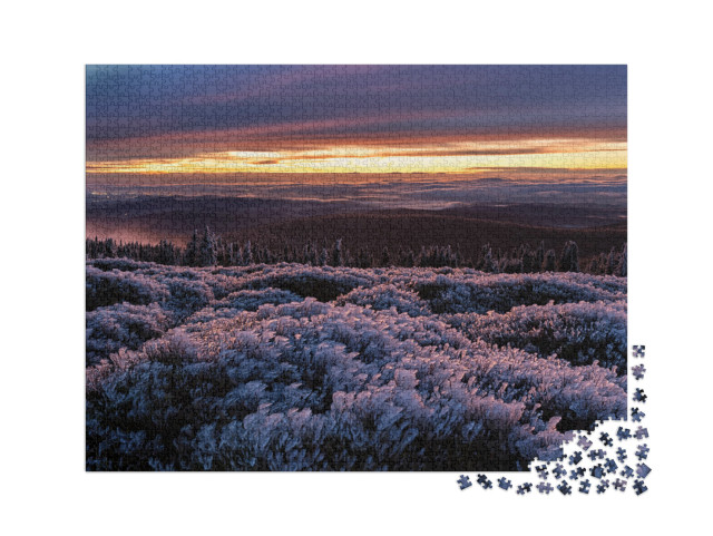 puzzle 2000 dílků „Jeseníky, Česká republika“