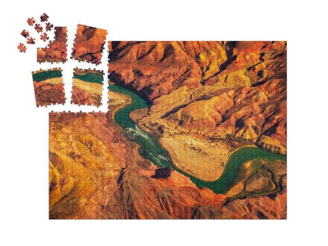 SMART SORTED® | Puzzle 1000 dílků „Řeka Colorado v Grand Canyonu, Arizona, USA“