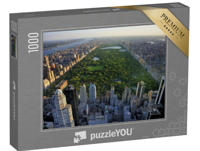 puzzle 1000 dílků „Central Park a mrakodrapy na Manhattanu, New York, USA“