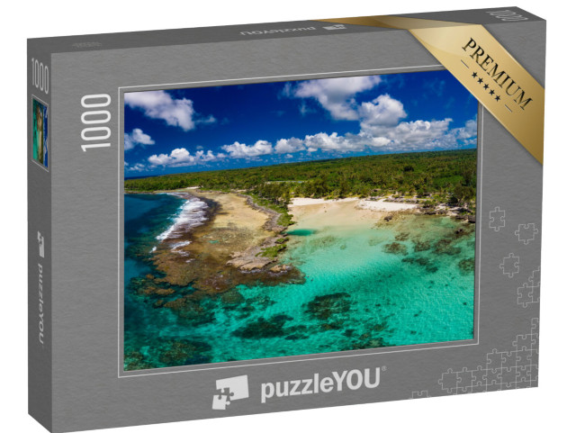 puzzle 1000 dílků „Pláž Eton na ostrově Efate na Vanuatu nedaleko Port Vily“