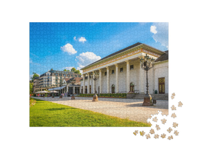 puzzle 1000 dílků „Slavné kasino v Baden-Badenu, Německo“