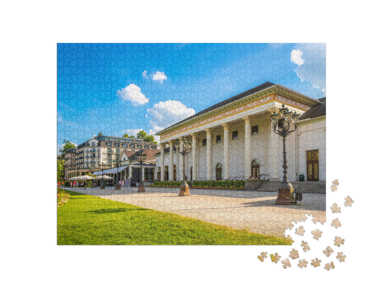 puzzle 1000 dílků „Slavné kasino v Baden-Badenu, Německo“