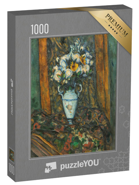 puzzle 1000 dílků „Paul Cézanne - Váza s květinami“