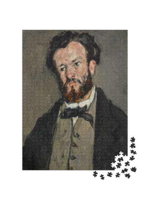 puzzle 1000 dílků „Paul Cézanne - Portrét, Anthony Valabrègue“