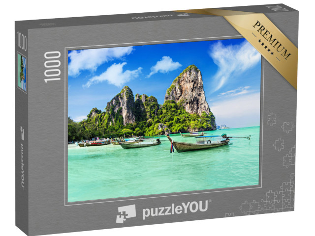 puzzle 1000 dílků „Letní sen: krásná pláž v Thajsku“