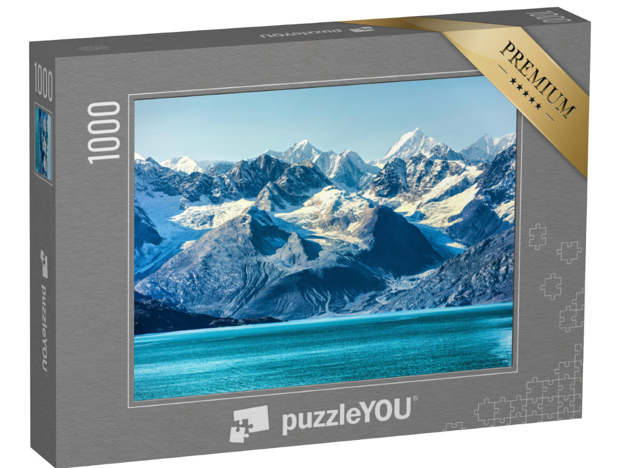 puzzle 1000 dílků „Národní park Glacier Bay na Aljašce“