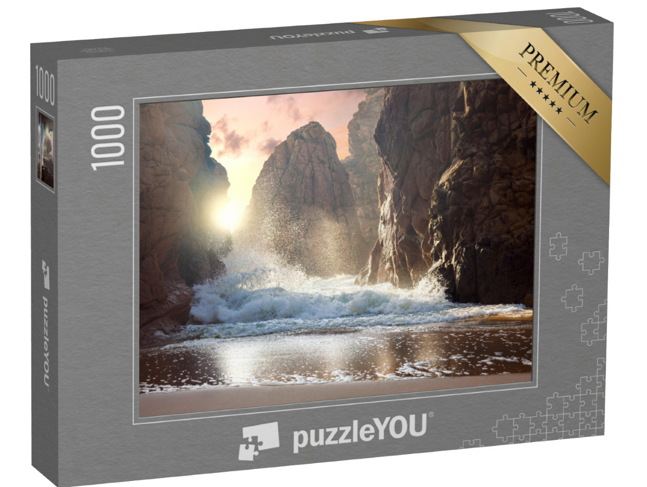 puzzle 1000 dílků „Síla moře“