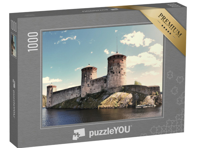 puzzle 1000 dílků „Starý středověký hrad v Savonlinně“