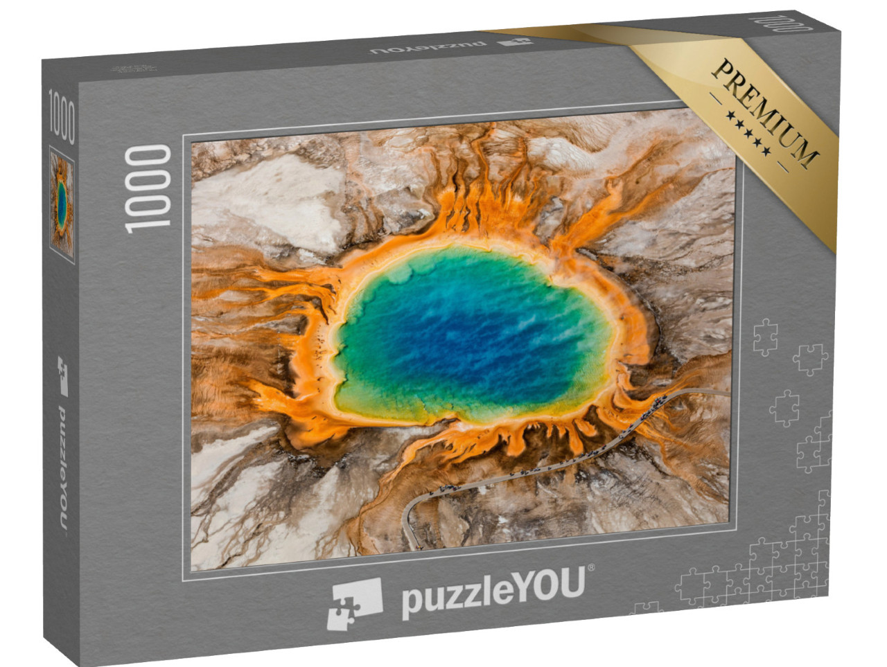 puzzle 1000 dílků „Grand Prismatic Spring v Yellowstonském národním parku“