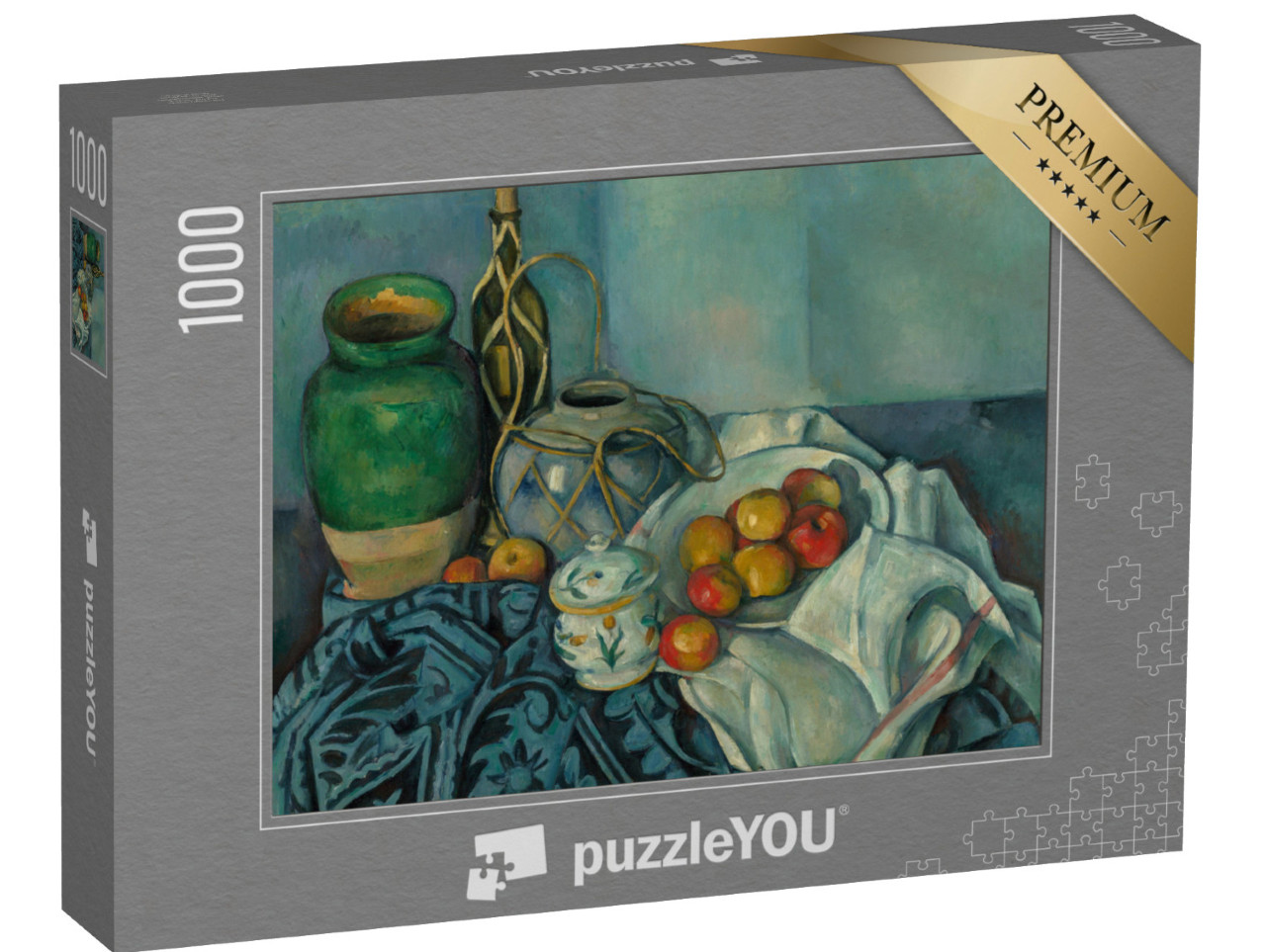 puzzle 1000 dílků „Paul Cézanne - Zátiší s jablky“