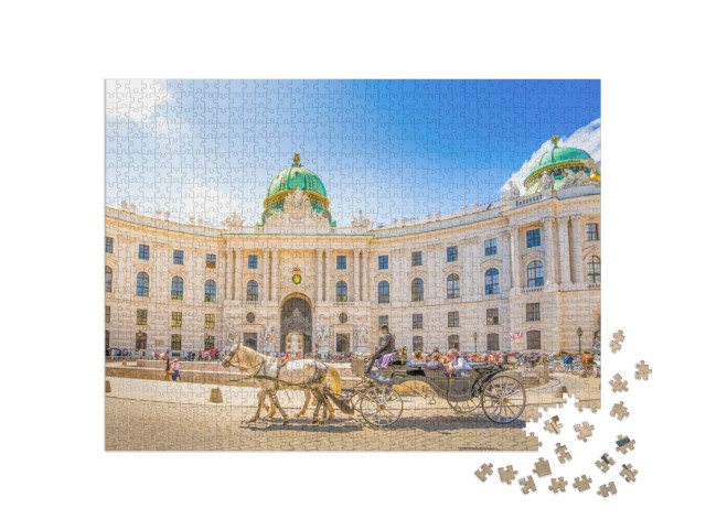 puzzle 1000 dílků „Starý palác Hofburg, Vídeň, Rakousko“