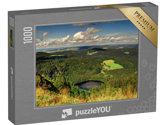 puzzle 1000 dílků „Panoramatický pohled na Černý les, Německo“