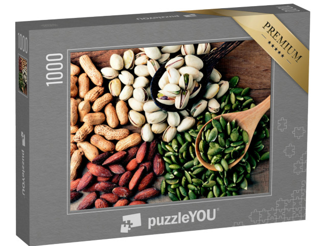 puzzle 1000 dílků „Ořechy a semena“