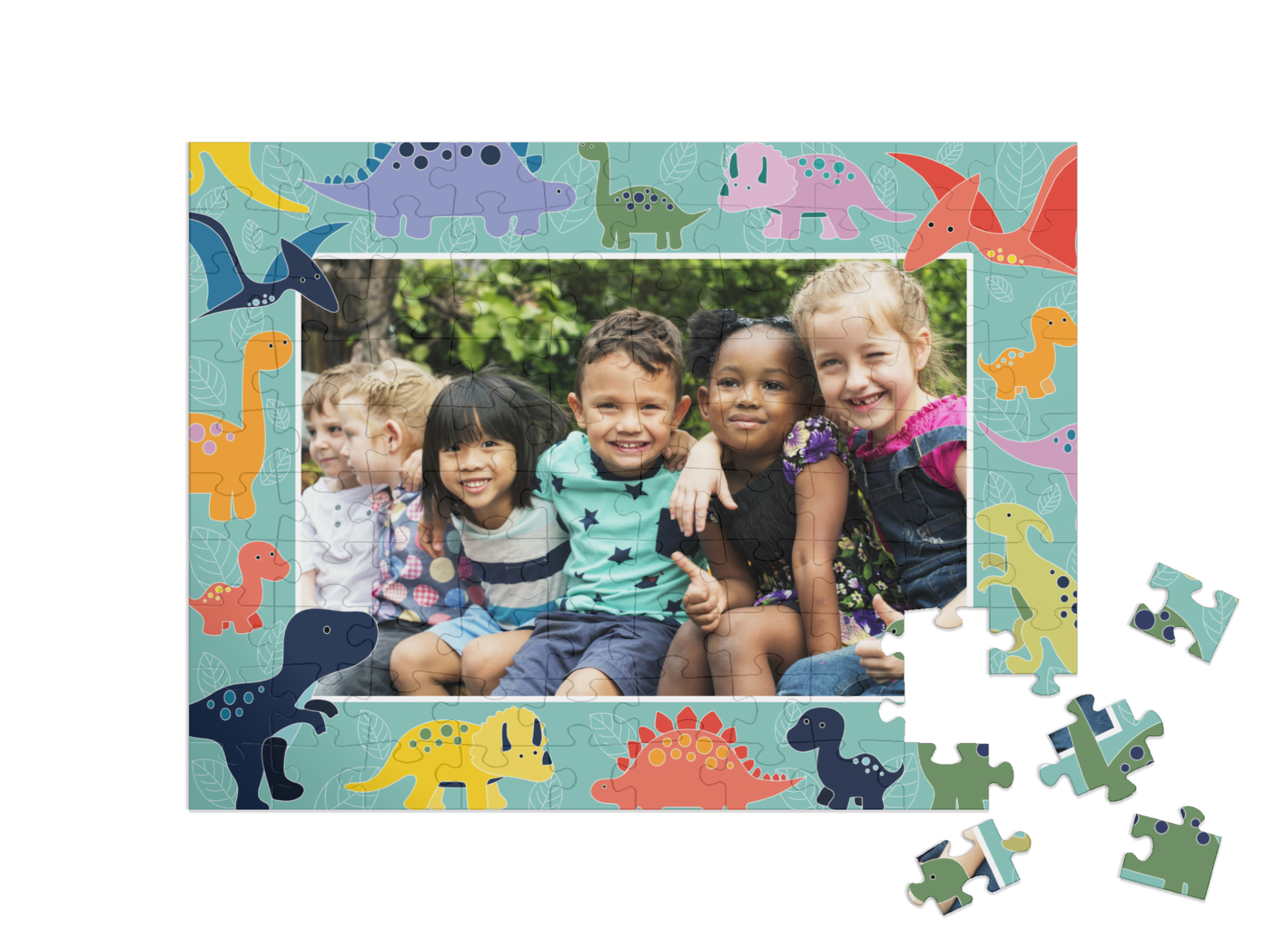 „Hra barev“ puzzle na šířku