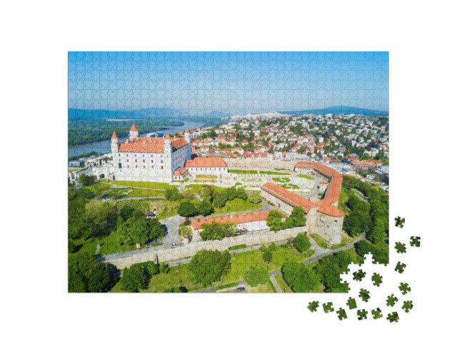 puzzle 1000 dílků „Bratislavský hrad, Bratislava, Slovensko“
