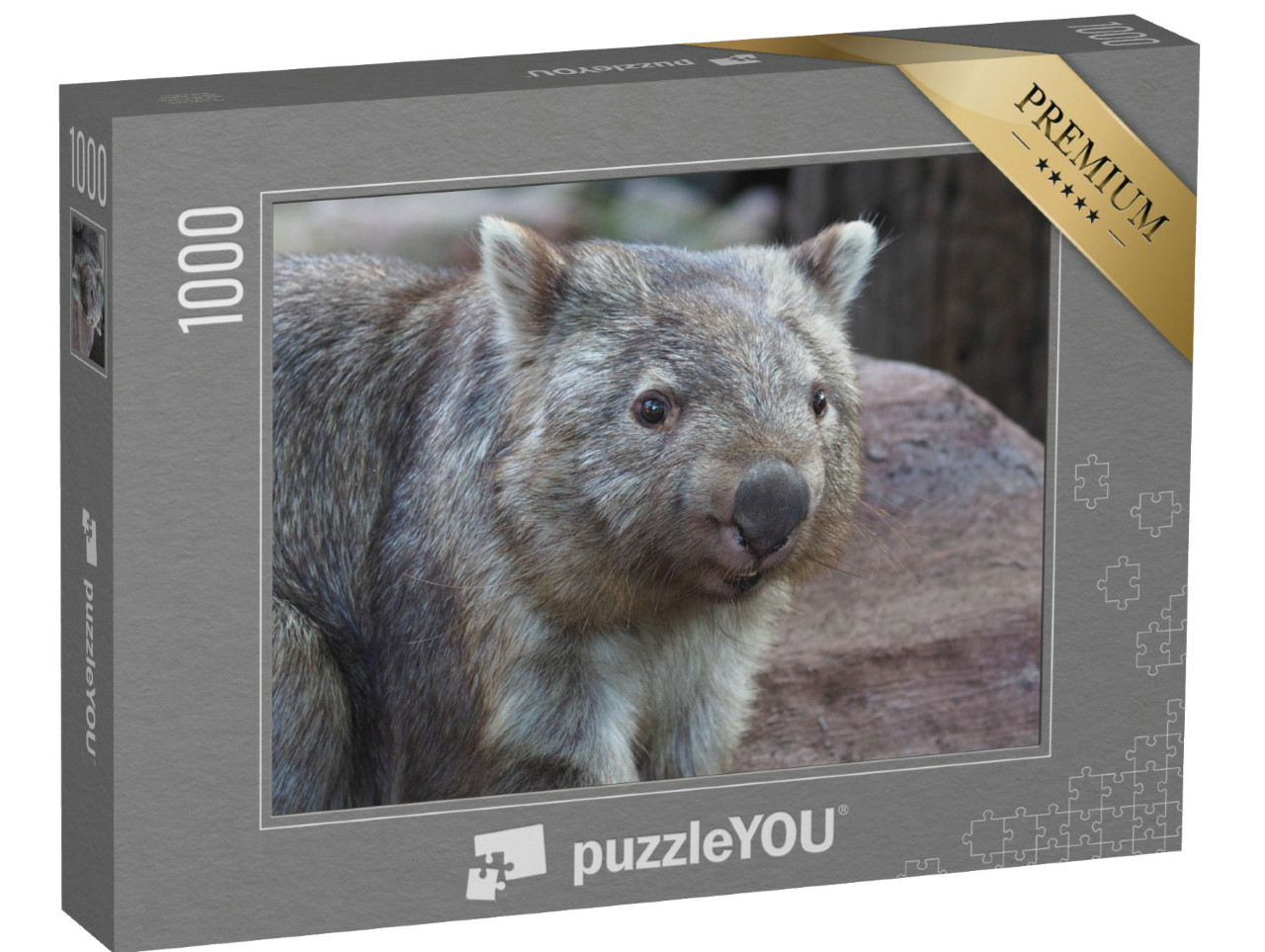 puzzle 1000 dílků „Vombat, původem z Austrálie“