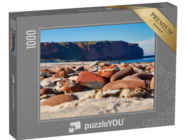 puzzle 1000 dílků „Útes na ostrově Helgoland, Německo“