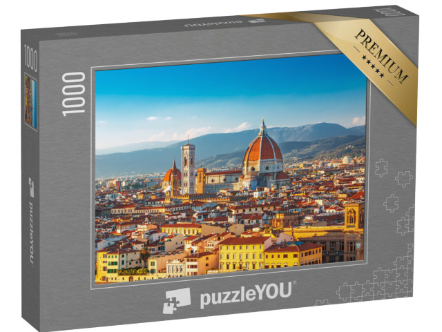 puzzle 1000 dílků „Florentská katedrála při východu slunce“