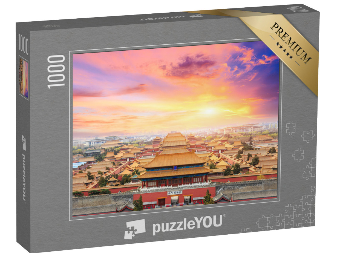 puzzle 1000 dílků „Peking, Zakázané město“