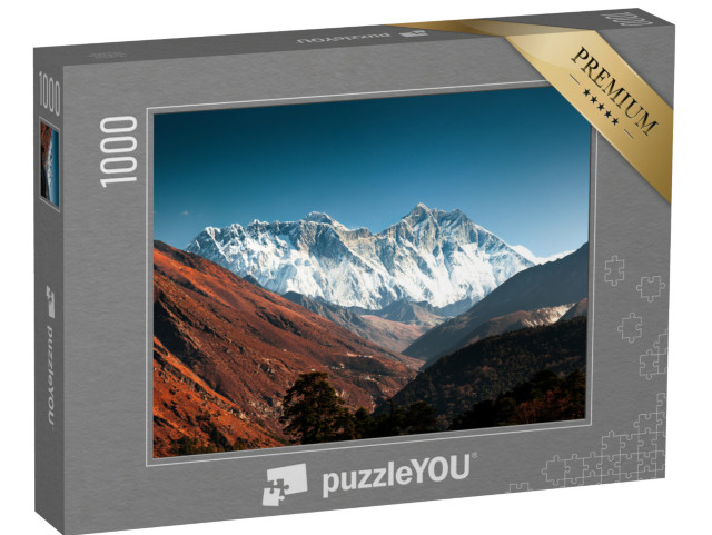 puzzle 1000 dílků „Everest, Lhotse a Nuptse, Nepál“