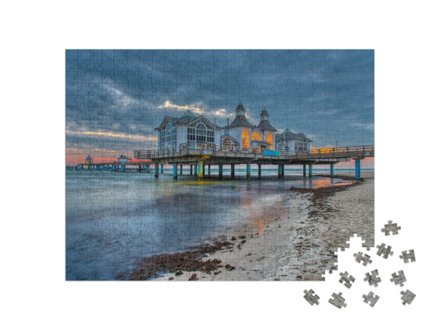 puzzle 500 dílků „Molo v Sellinu na ostrově Rujána“